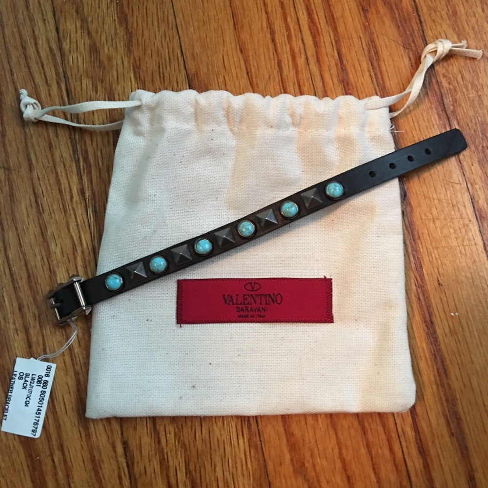 Valentino rockstar bracelet.